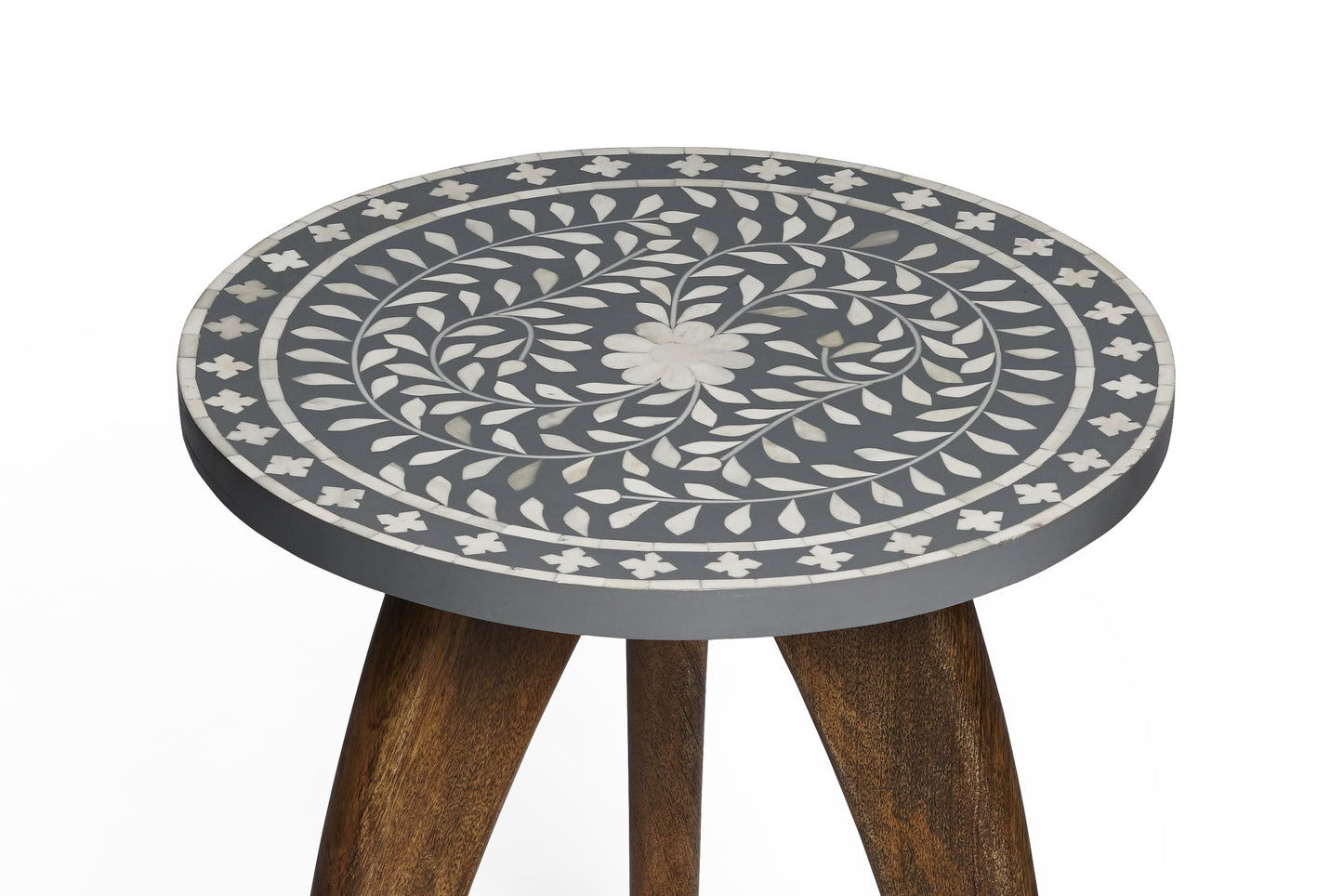 Evora Floral Side Table