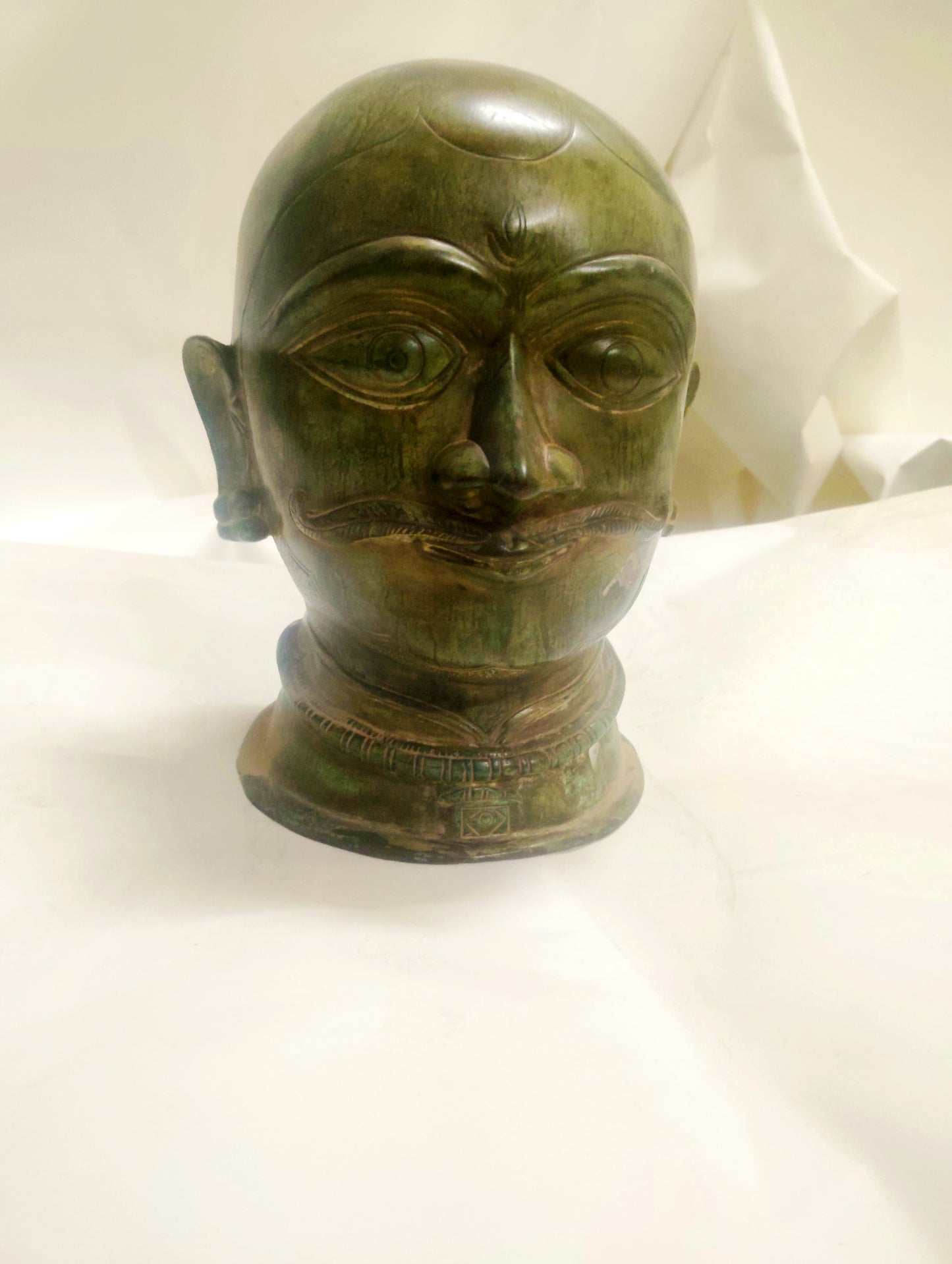 Antique Copper Rajasthani head