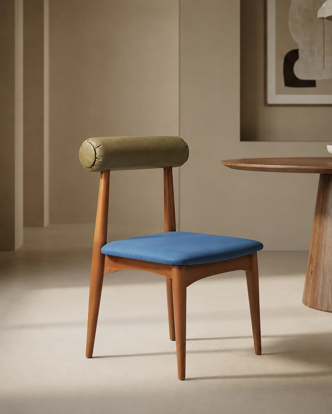 Multi-Colour Modern Wooden Dining Chair
