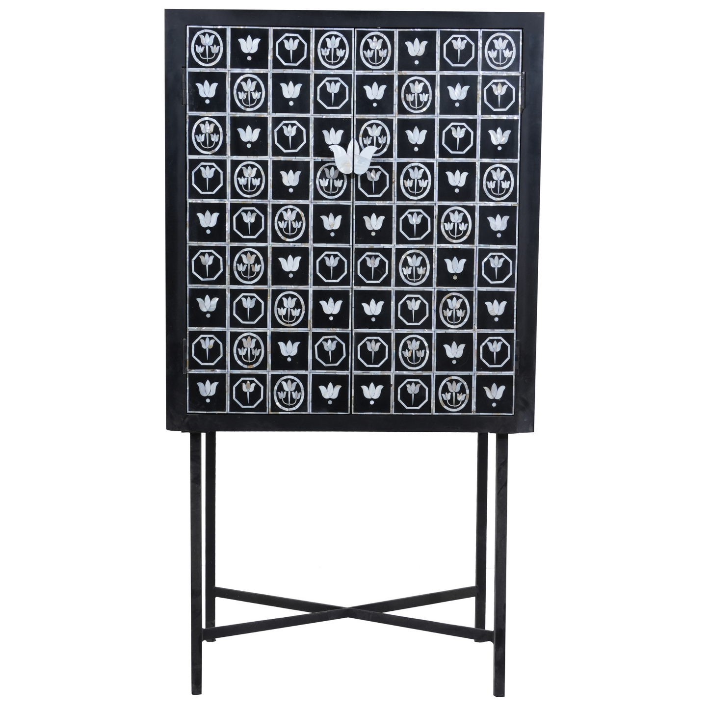 Lotus Bar Cabinet