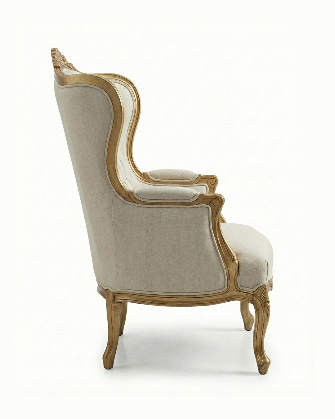 Versailles Royal Tufted Wing Chair Set