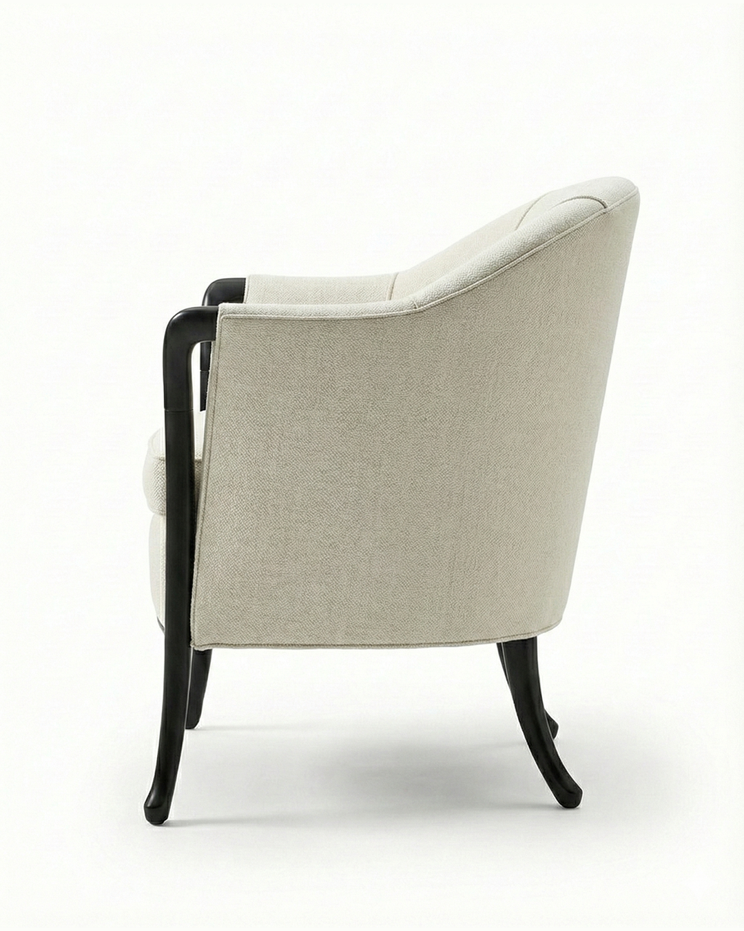 Élan Curved Back Accent Chair