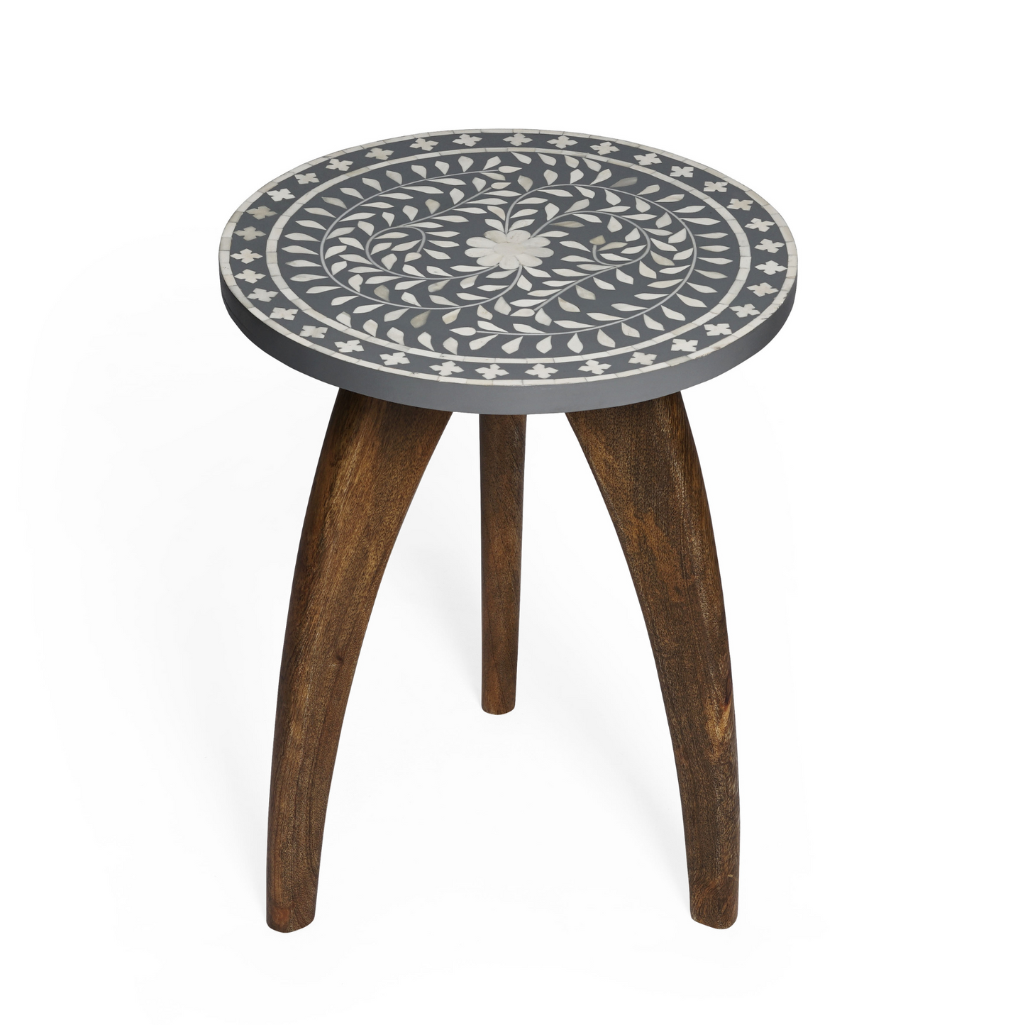 Evora Floral Side Table