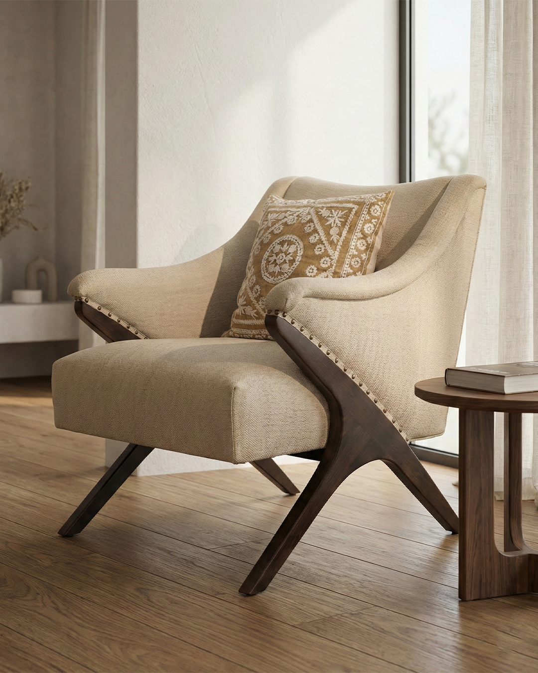 Aurora Contemporary Lounge Chair