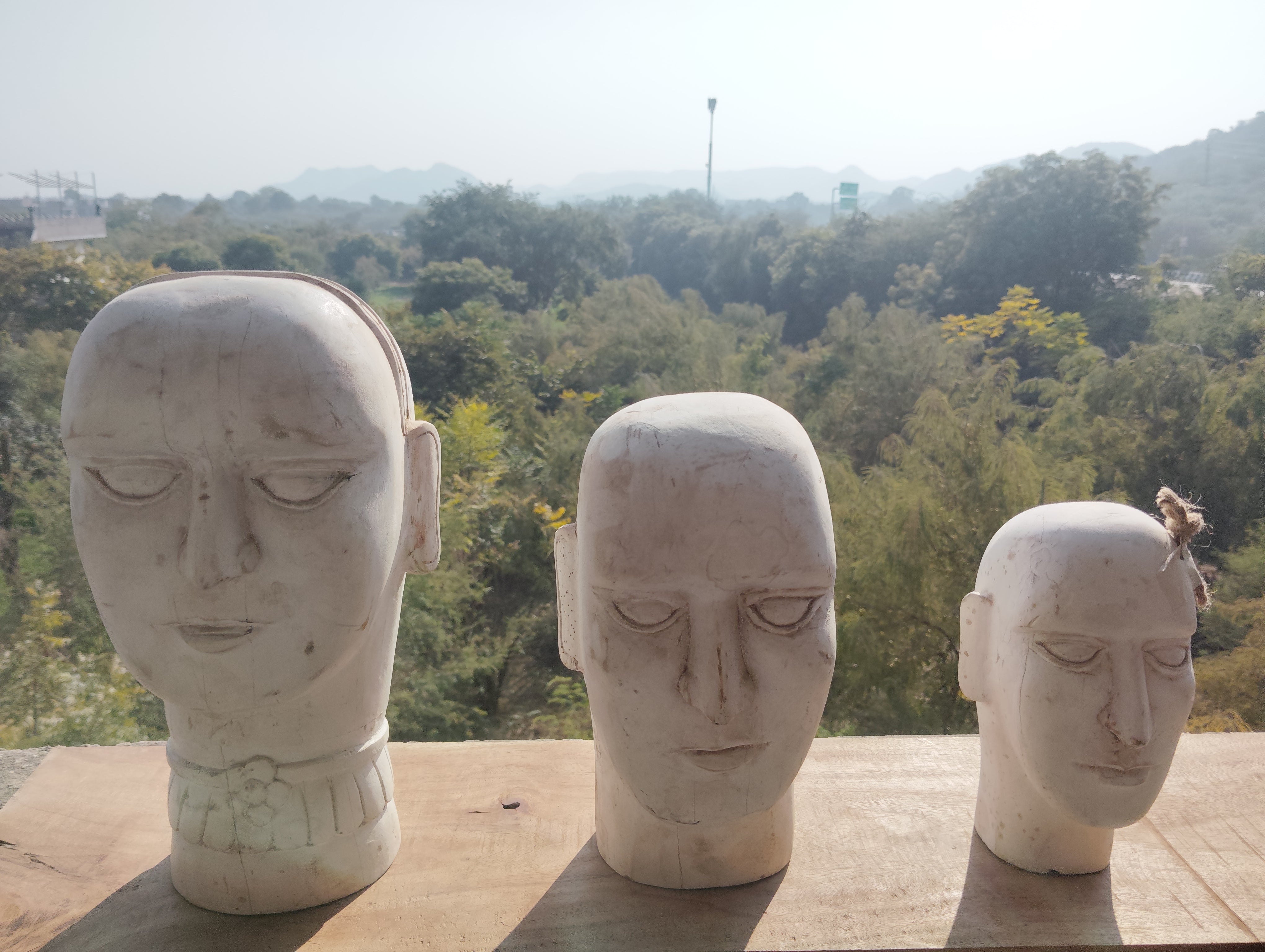 Village antique head