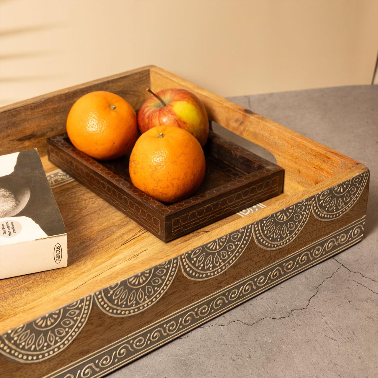 Bluem handpainted tray