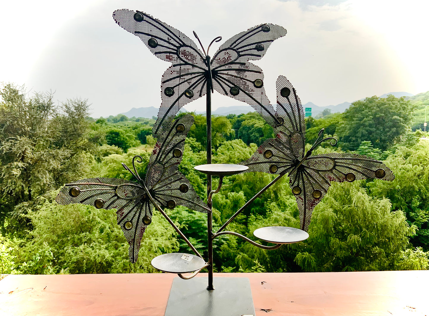 BUTTERFLY CANDLE STAND