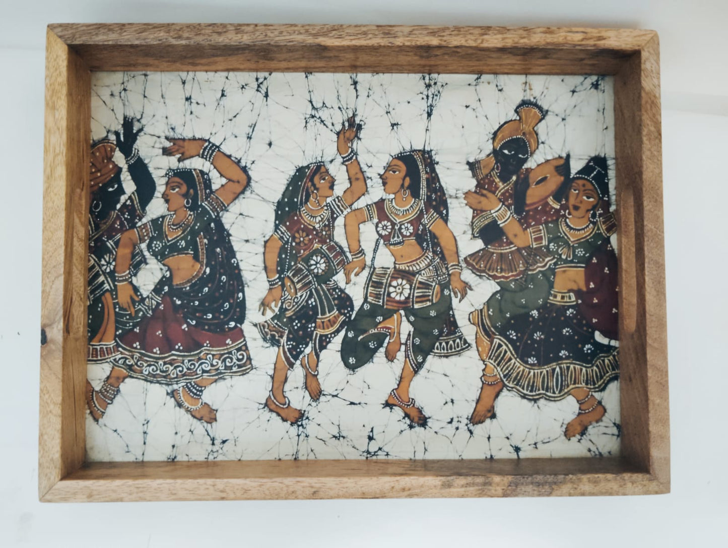 TRIBAL HERITAGE WOODEN TRAY