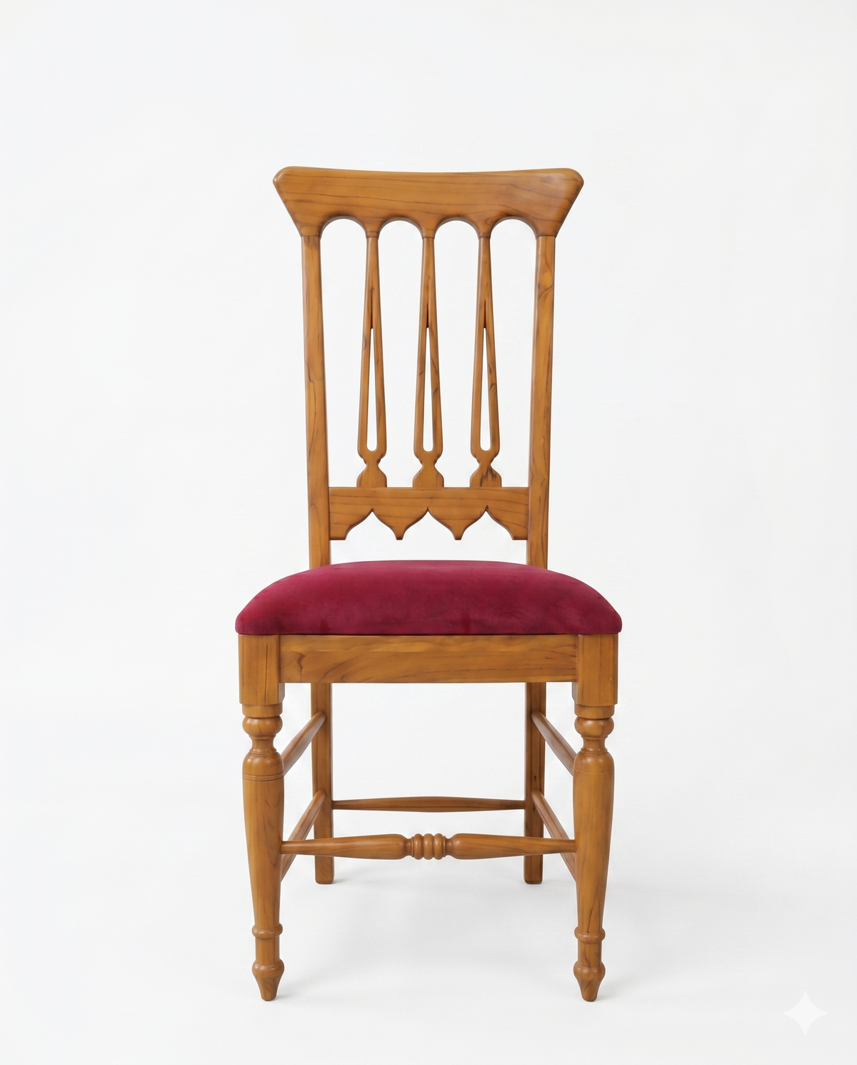 Classic Wooden Spindle Dining Chair