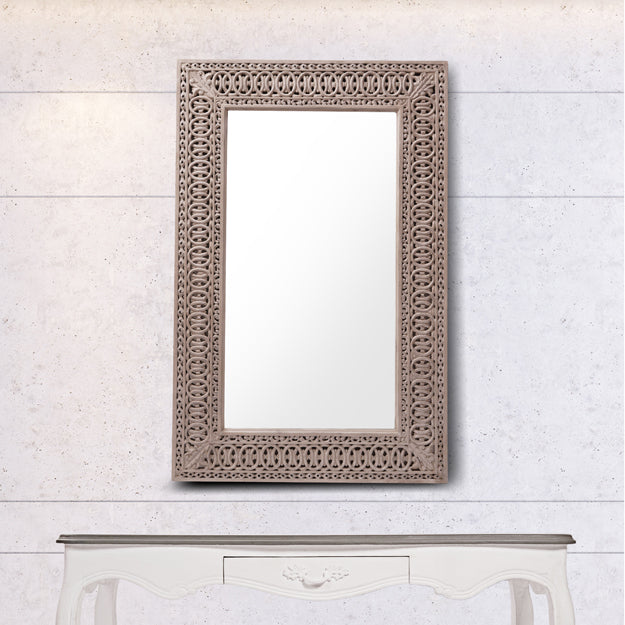 Roman Grill Wall Mirror
